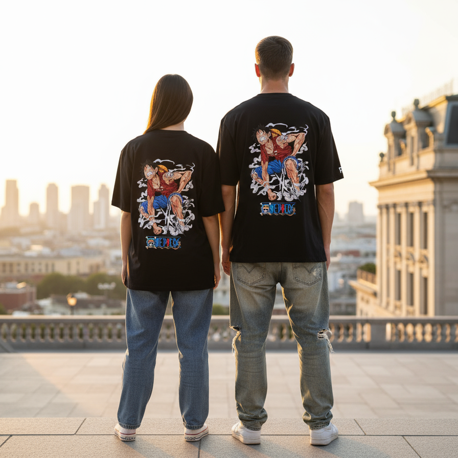 Gear Up Luffy VantaBlack